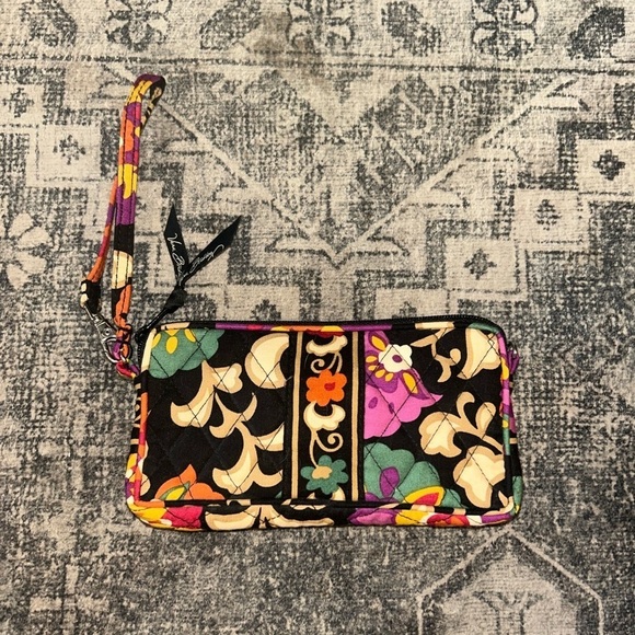 Vera Bradley Handbags - Vera Bradley Multicolor Floral Wristlet